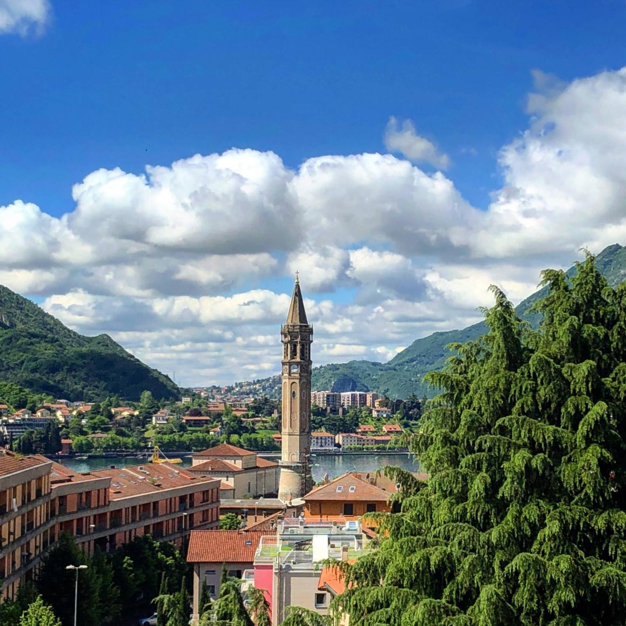 Bright Penthouse Close To Center With Terrace And Lake View Lecco Εξωτερικό φωτογραφία